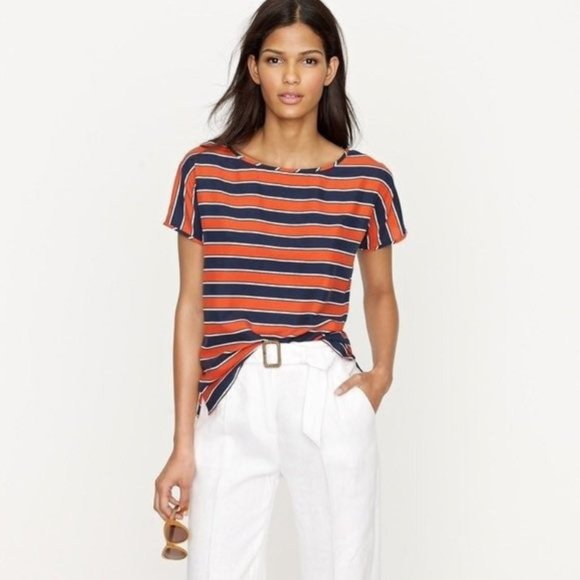 J. Crew Gondola Striped Top - Picture 1 of 6